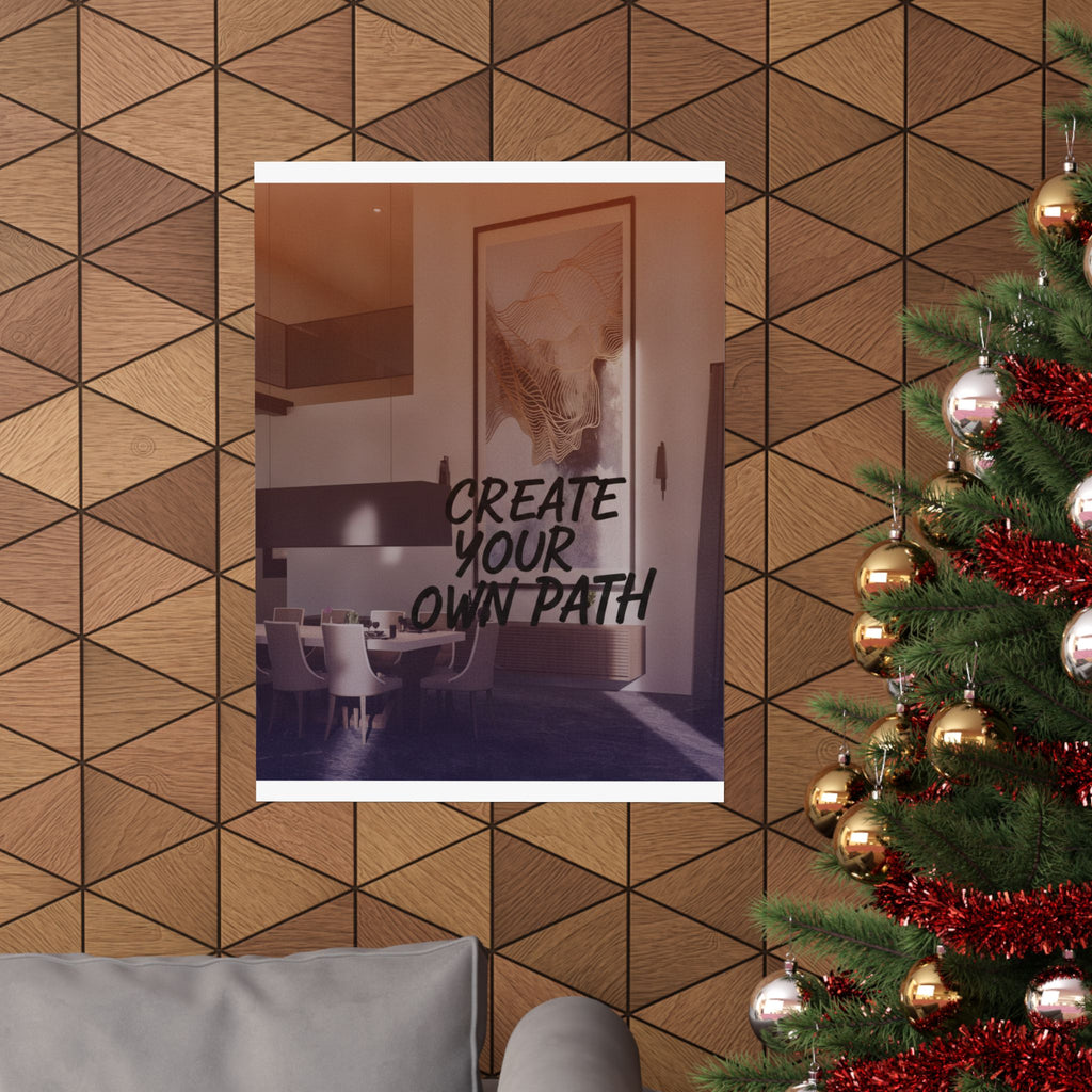 Affirmation — Abstract — Matte Poster