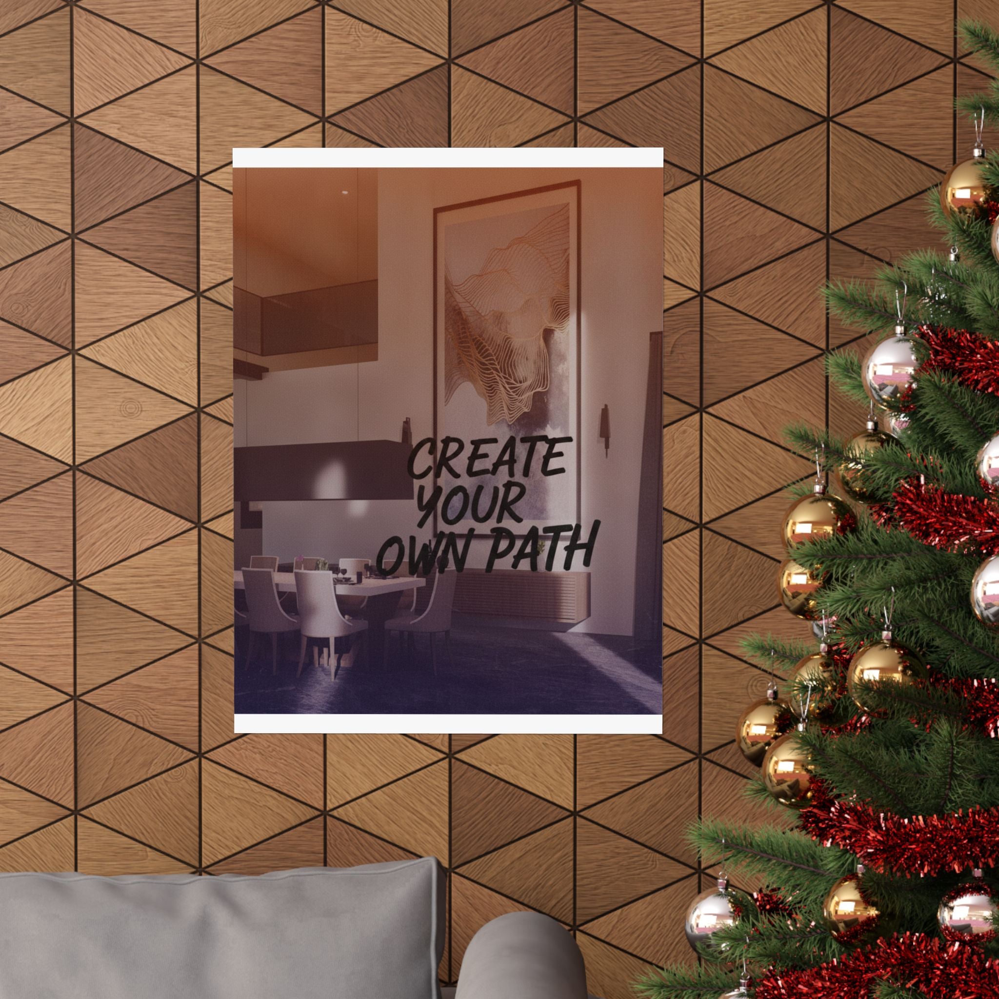 Affirmation — Abstract — Matte Poster