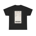 ITEM NOT FOUND graphic tee by Zukkay