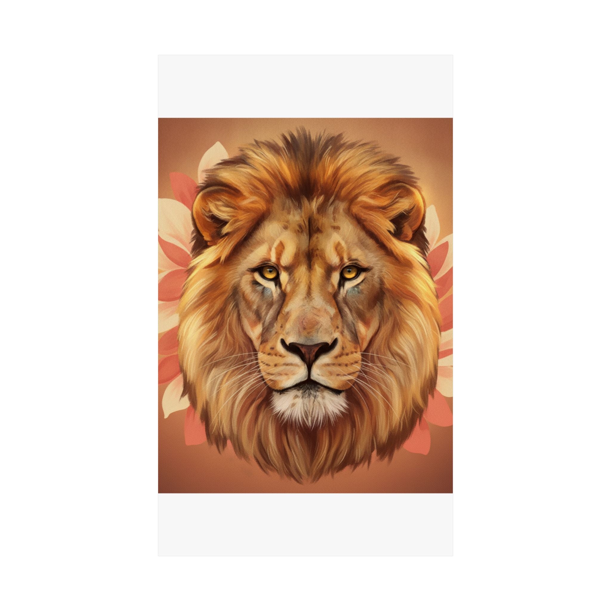 Southern Sunset — Lion — Matte Poster