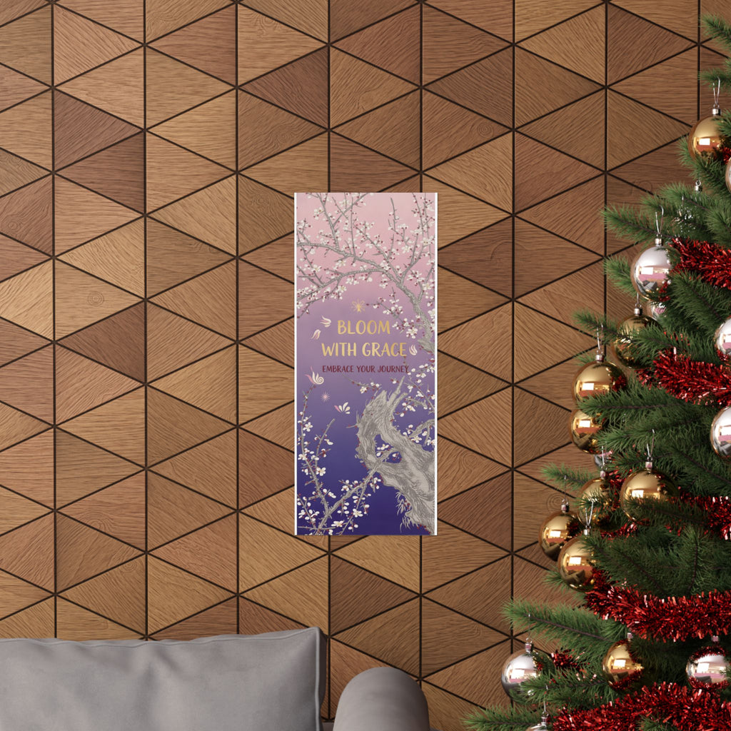 Affirmation — Plum Tree In Blossom — Matte Poster