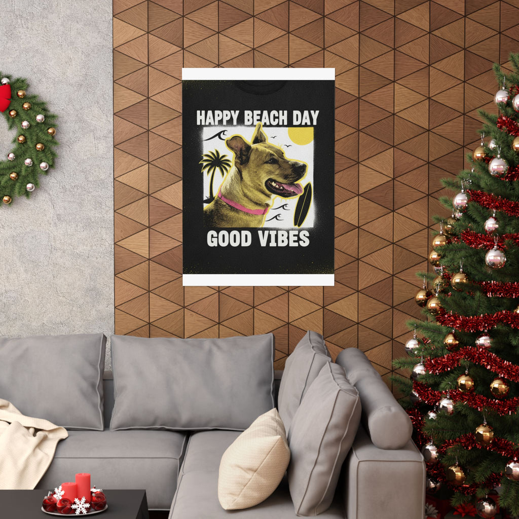Streetwear Collage — Dog — Matte Poster