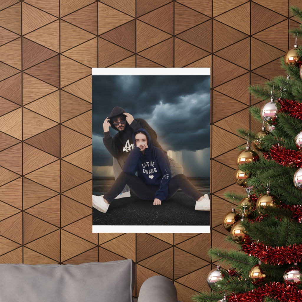 Dramatic Storm — People — Matte Poster