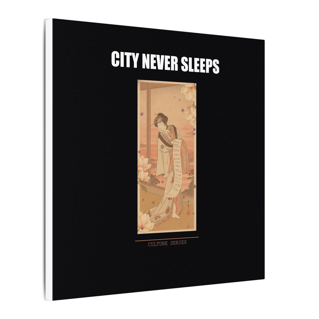 STREET CERTIFIED | The Second Yamashito Kinsaku As A Courtesan Standing In A Room — Matte Canvas