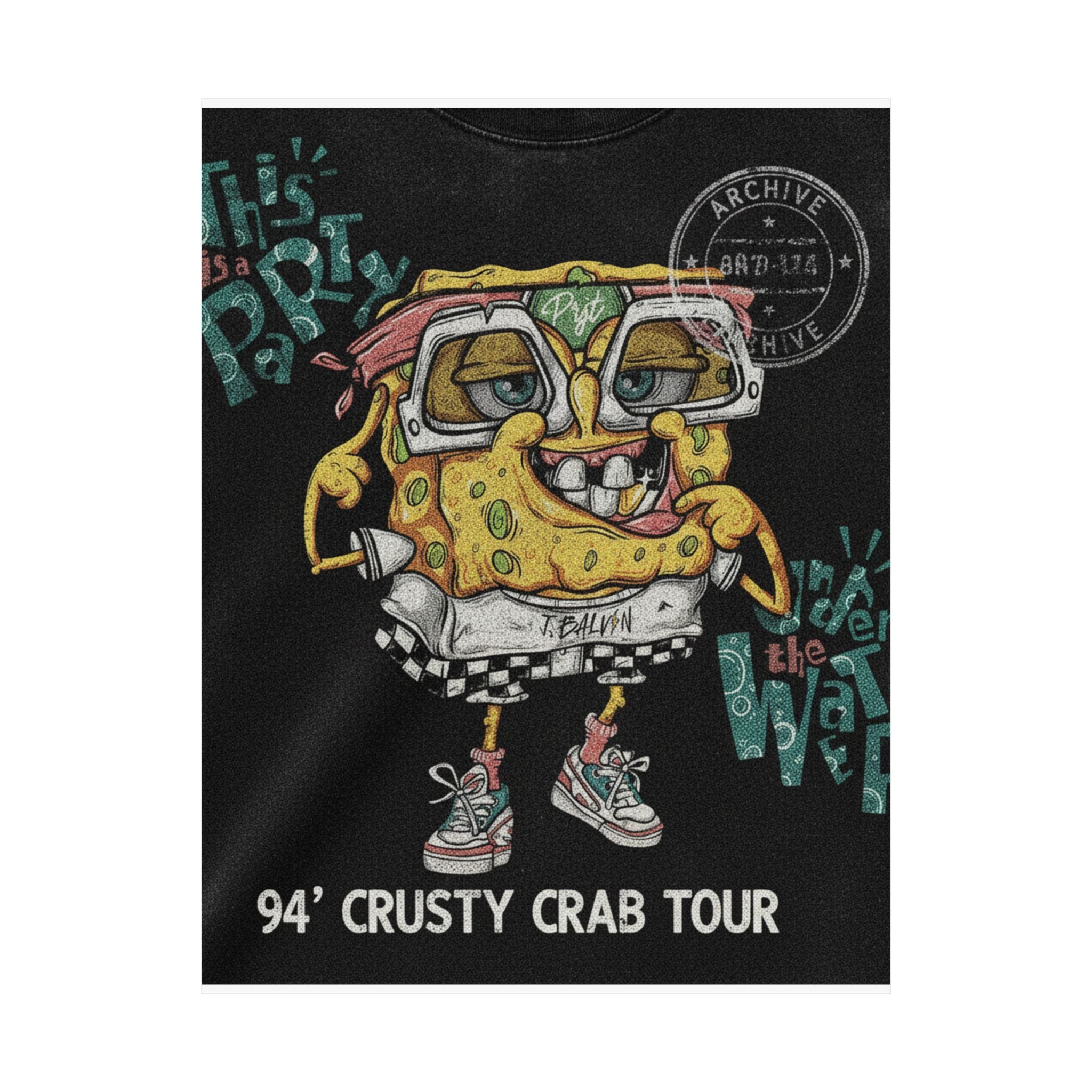 Vintage Bootleg — Sponge — Matte Poster