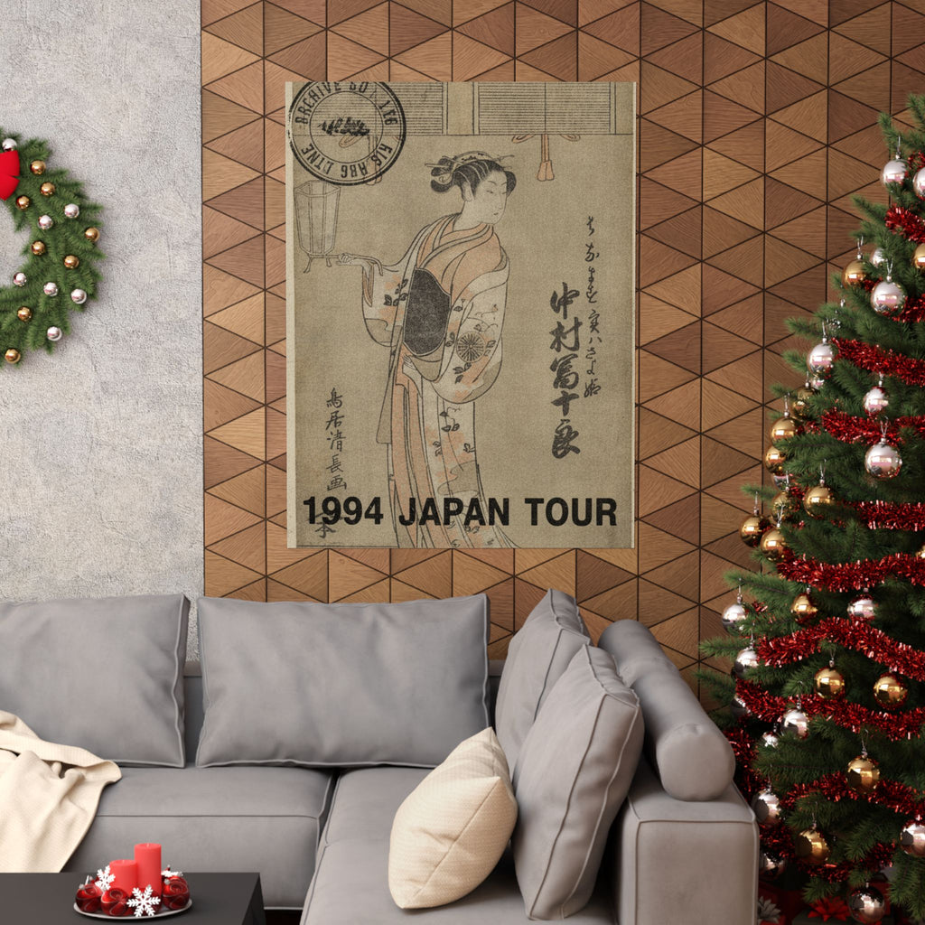 Vintage Bootleg — The Actor Nakamura Tomijuro In The Role Of Sayohime Disguised As Hanamasu — Matte Poster
