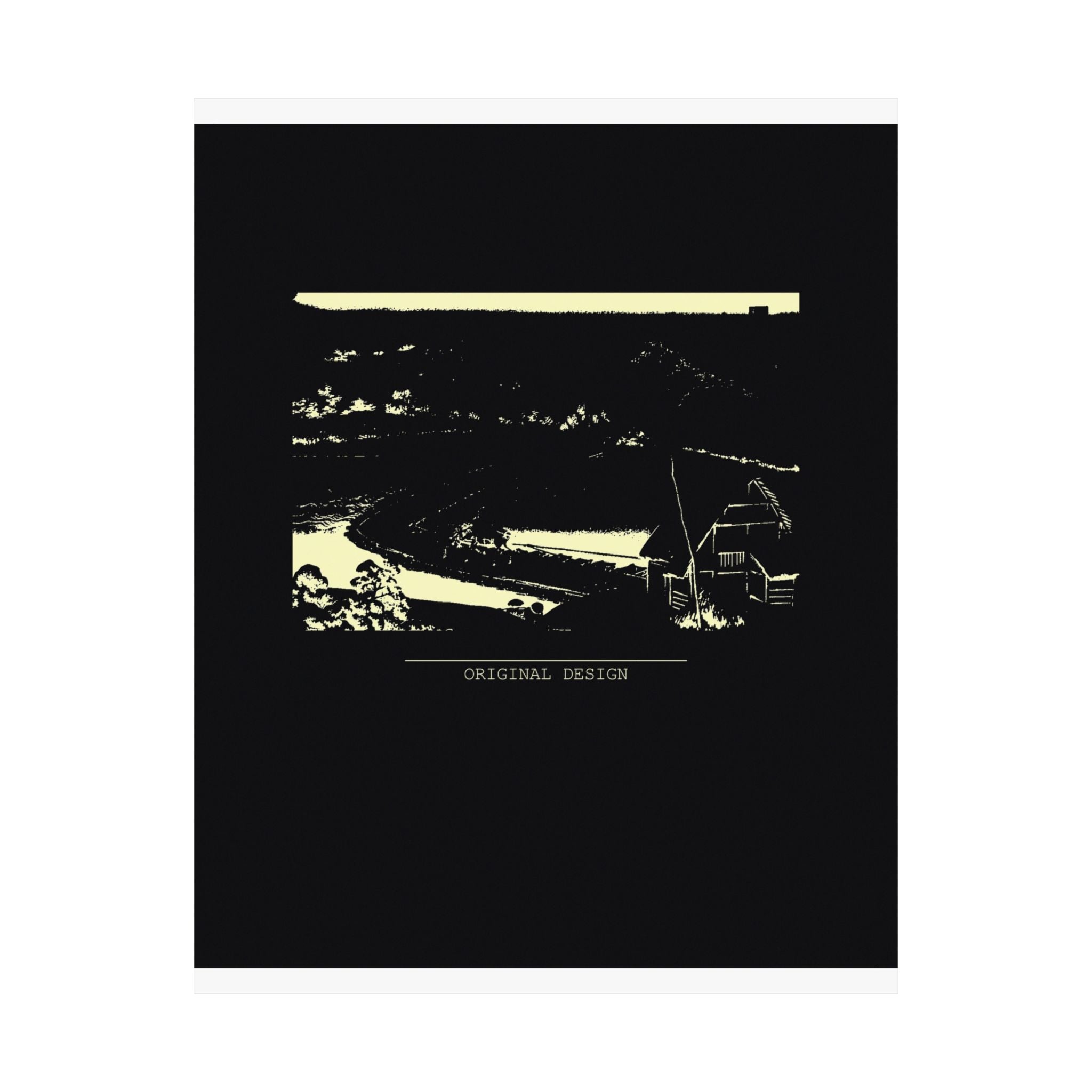 Minimalist Single Ink Clothing art print — product view 18