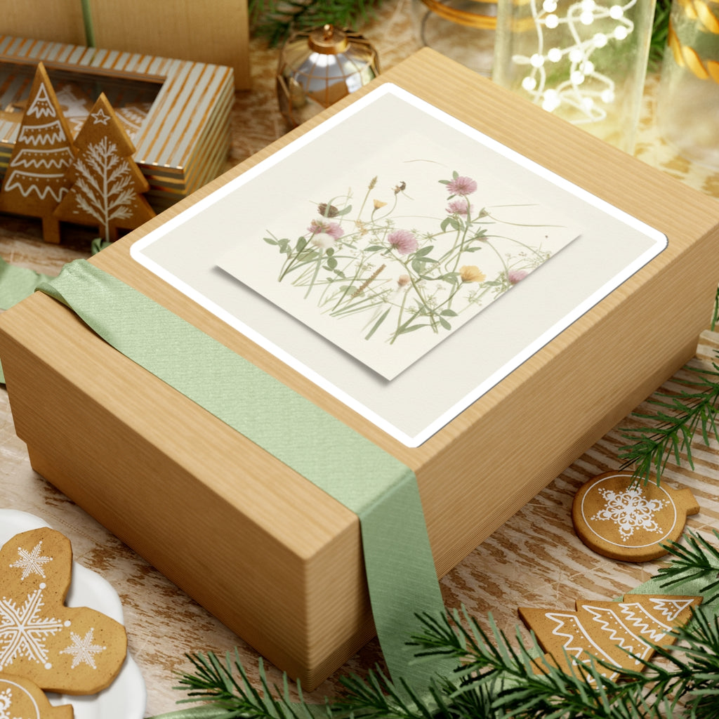 Botanical — Flower — Kiss-Cut Sticker
