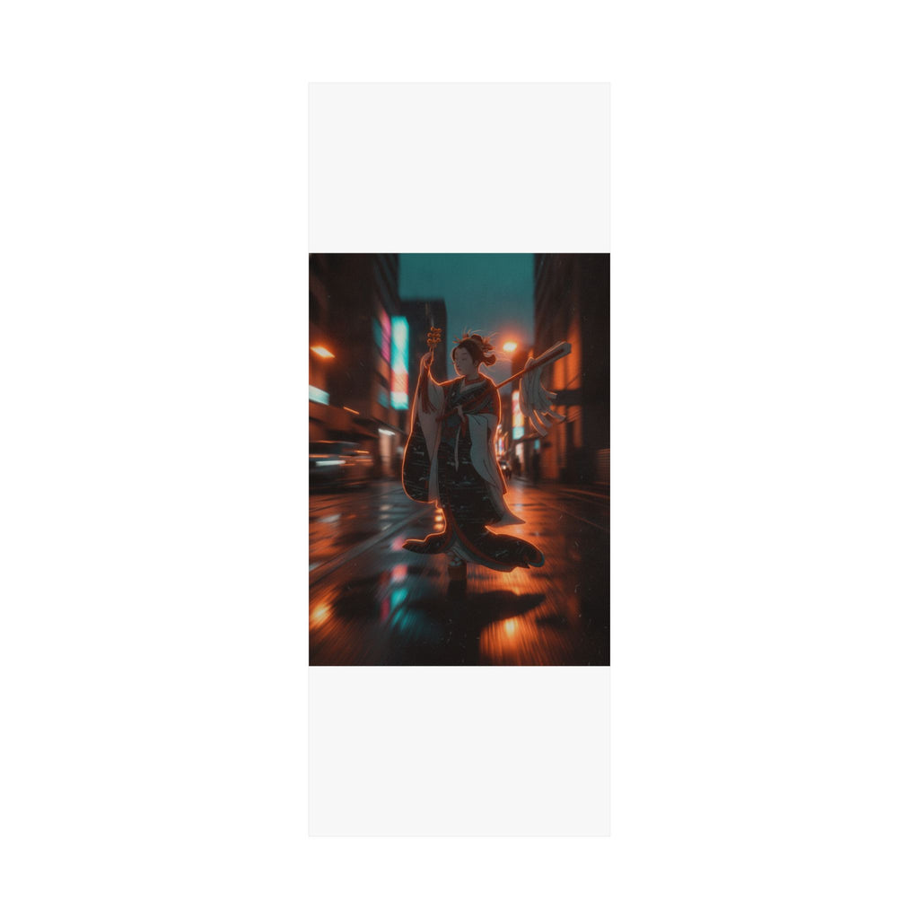 Fast Furious — Girl On Balcony Above Stone Stairway — Matte Poster