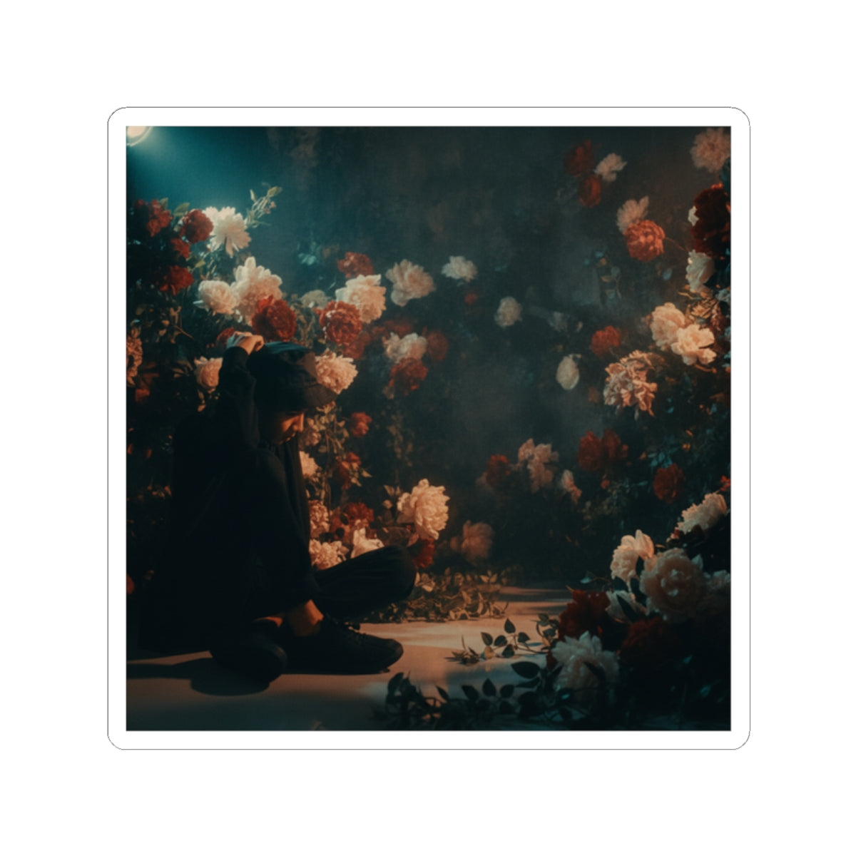 Cinematic kiss-cut sticker — product view 4