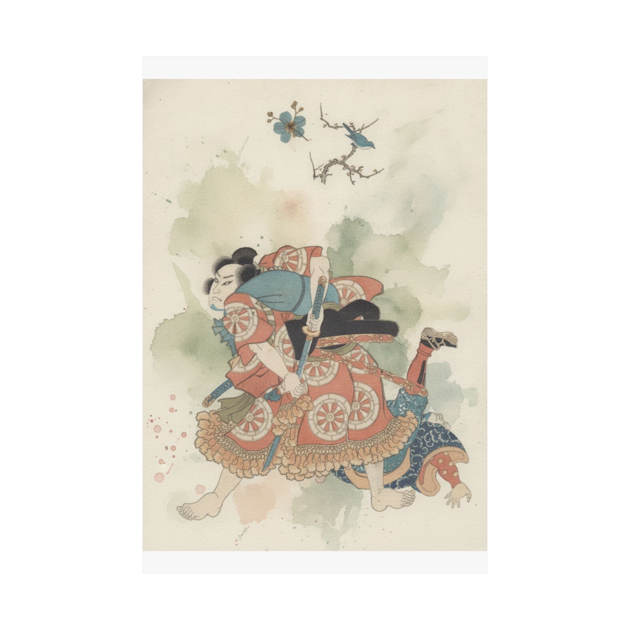 Botanical — The First Warbler — Matte Poster