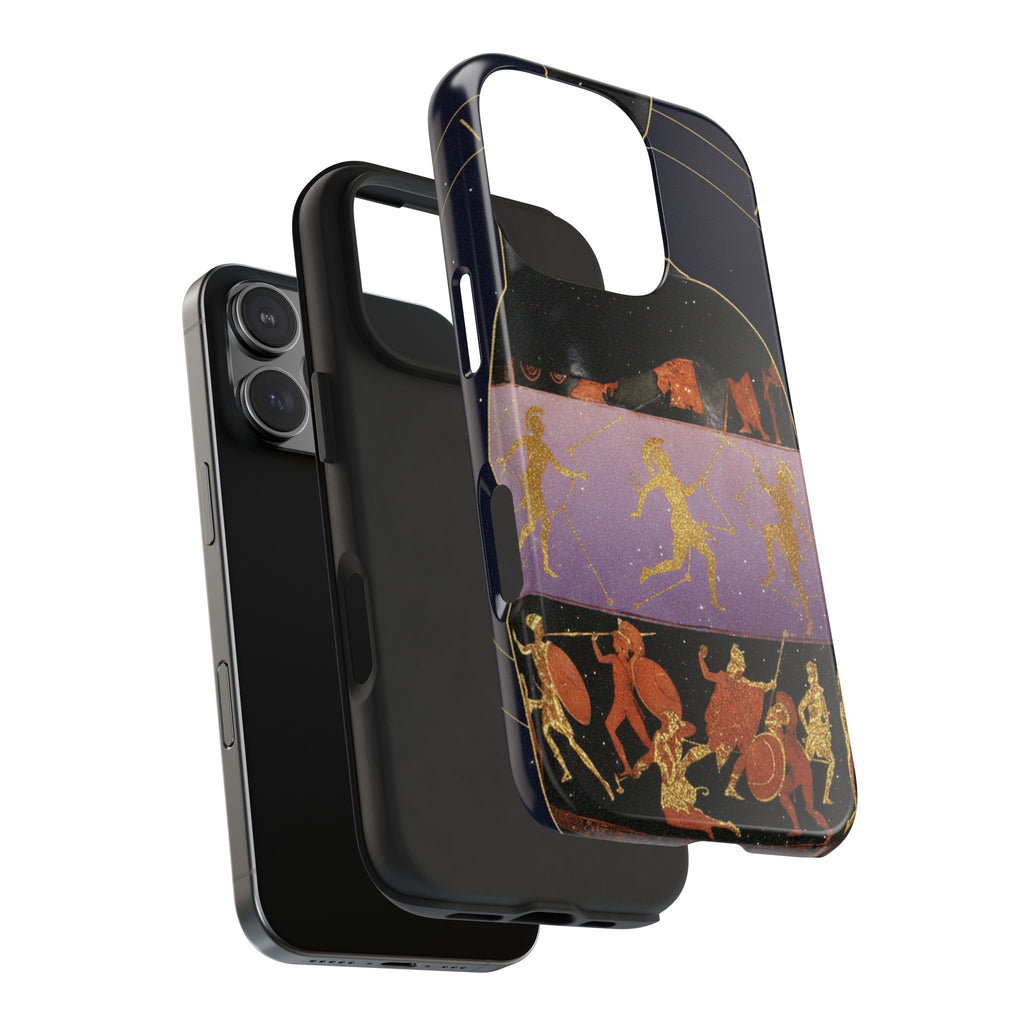 Ancient Greek Red-Figure Warriors Tough Phone Case