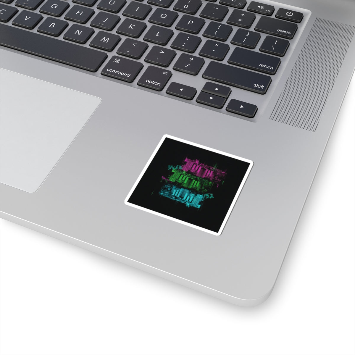 Glitch Culture — Cityscape — Kiss-Cut Sticker