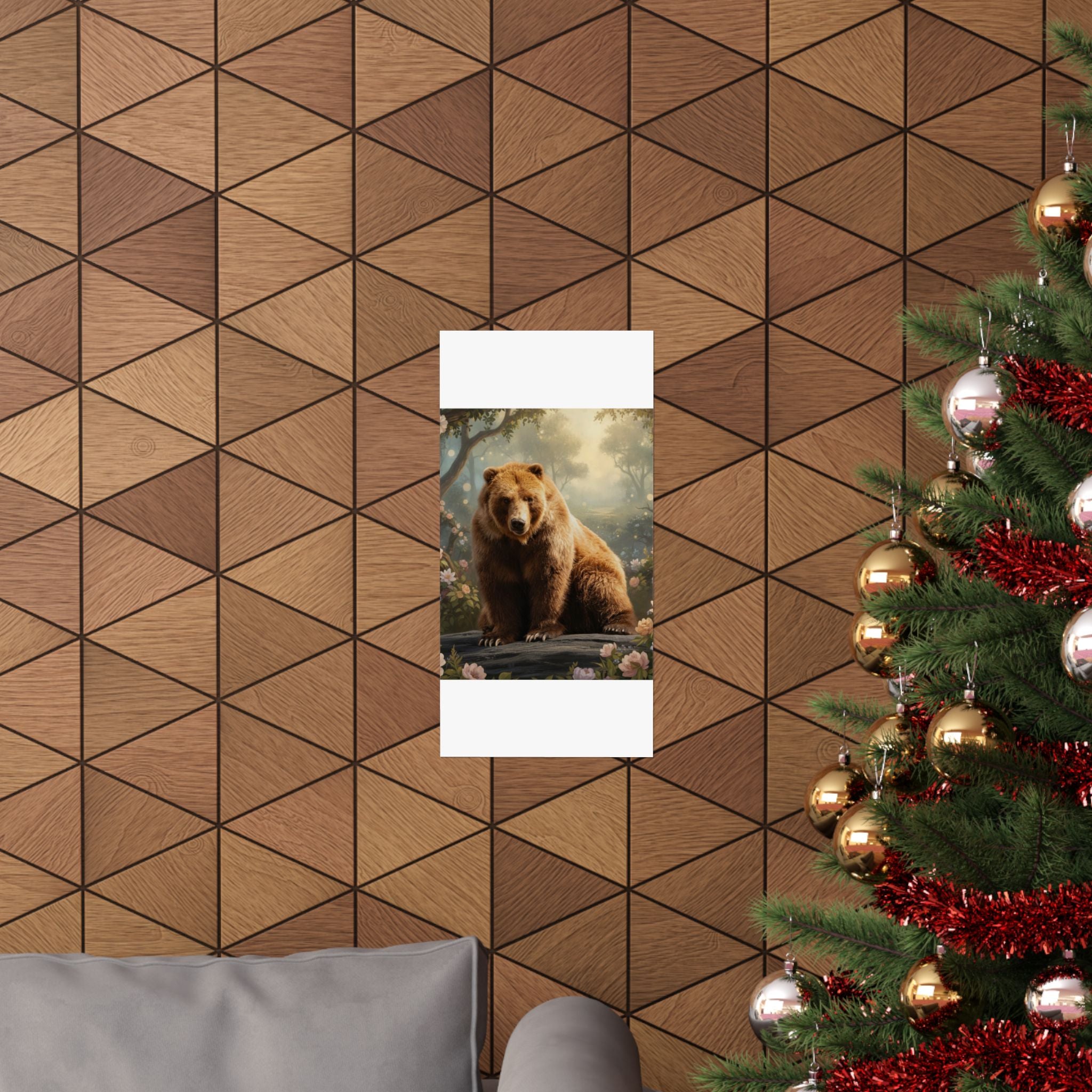 Scenic Nature — Bear — Matte Poster
