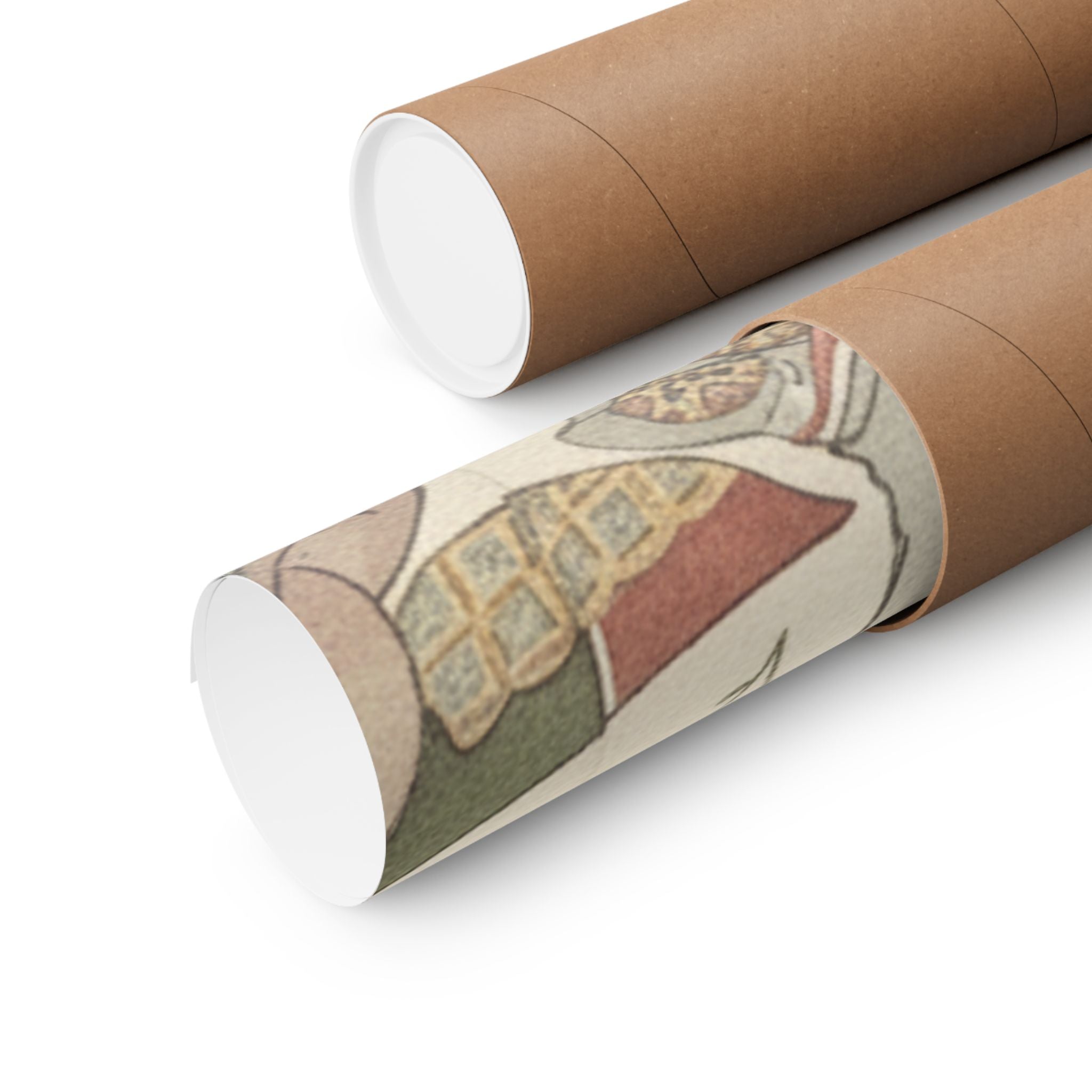Botanical — Interior Of The House Called Ōgiya — Matte Poster