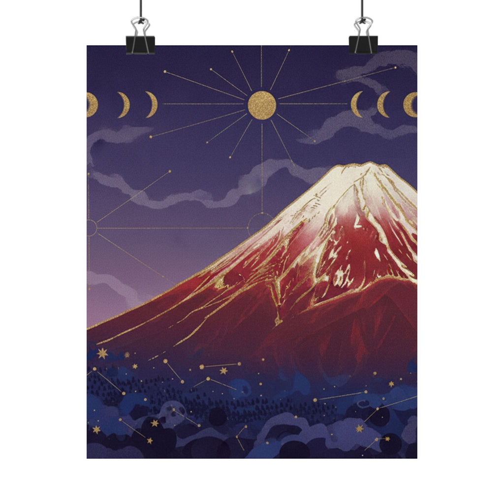 Celestial art print — product view 6