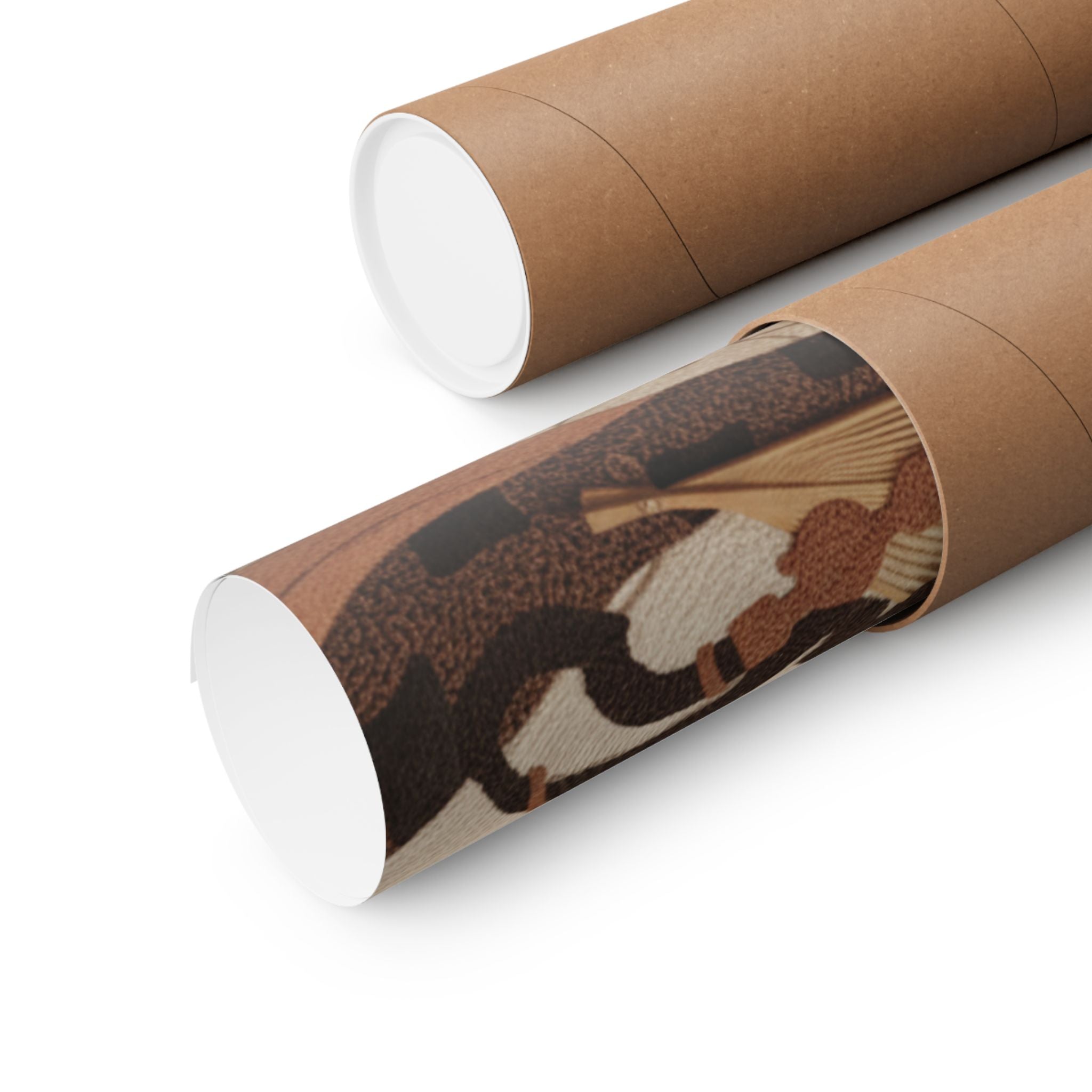 Product Marketing — Belt And Fan On A Piece Of Cloth — Matte Poster