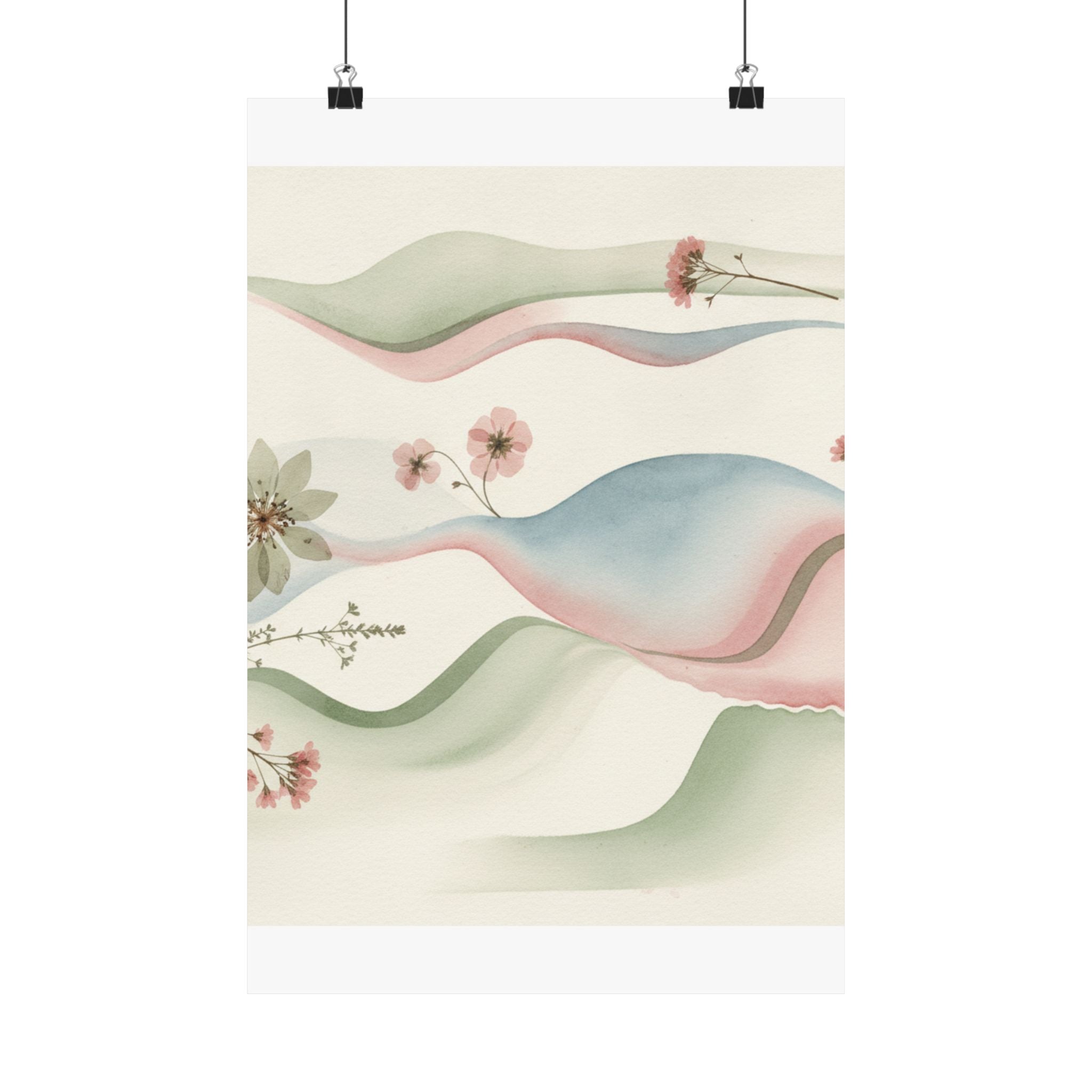 Botanical art print — product view 4