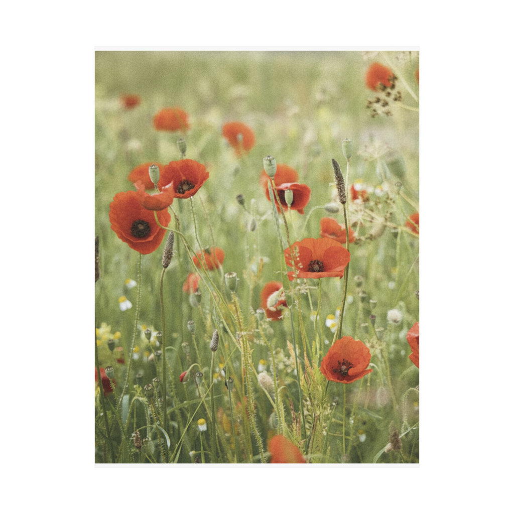 Watercolor — Flower — Matte Poster