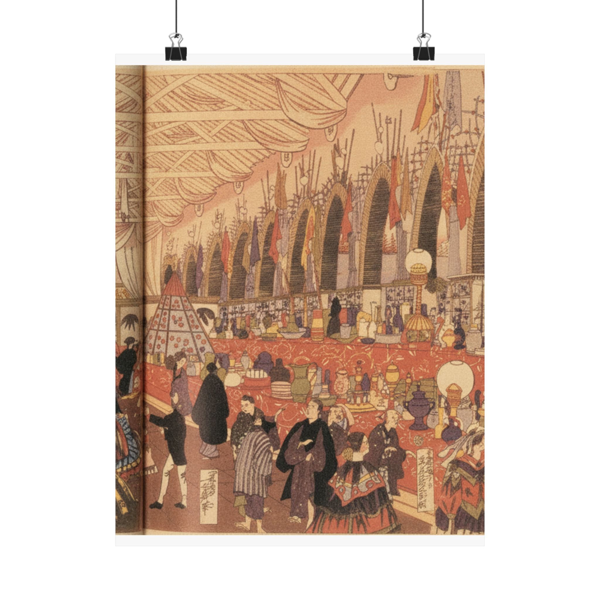 Southern Sunset — Picture Of A Prosperous English Trading Firm In Yokohama — Matte Poster