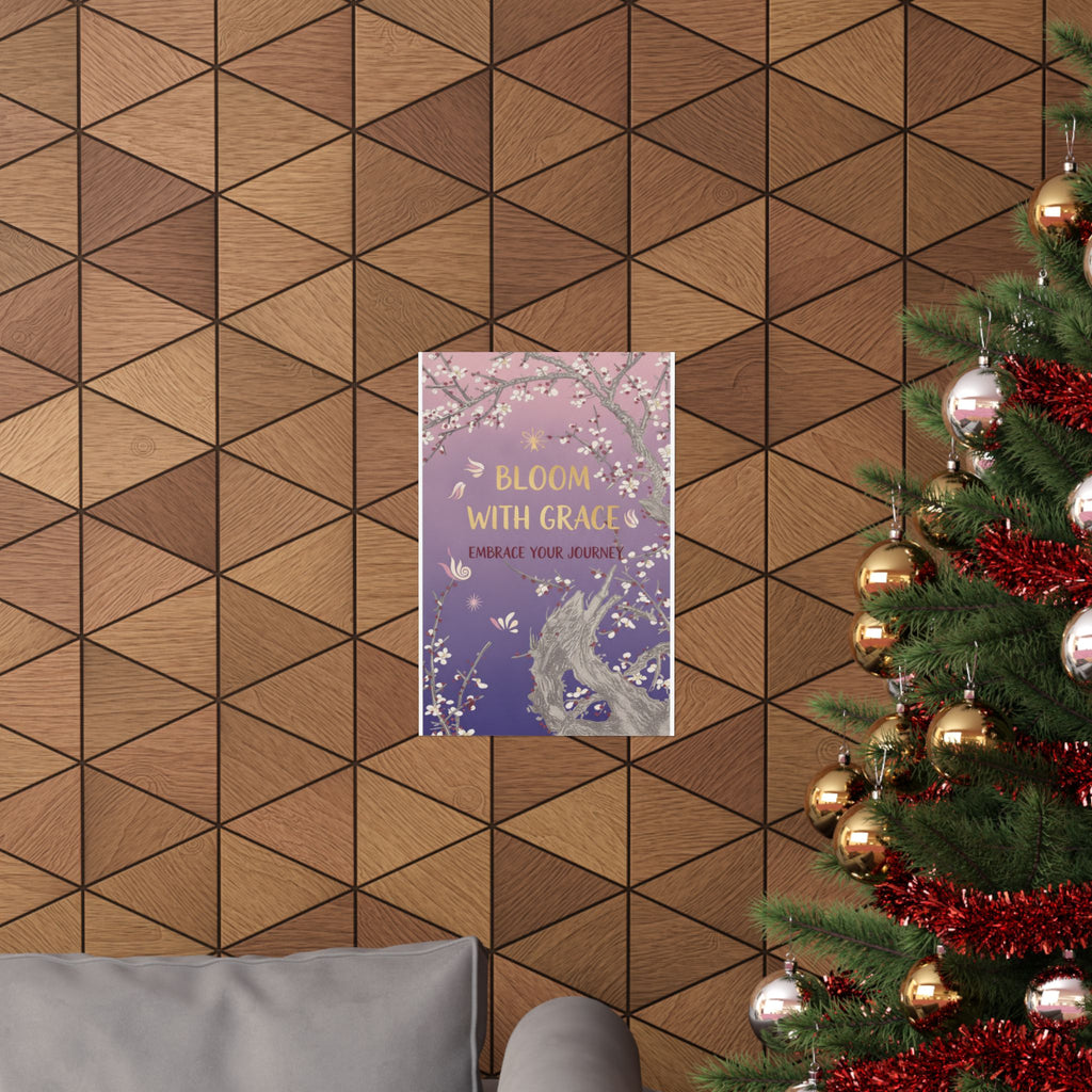 Affirmation — Plum Tree In Blossom — Matte Poster