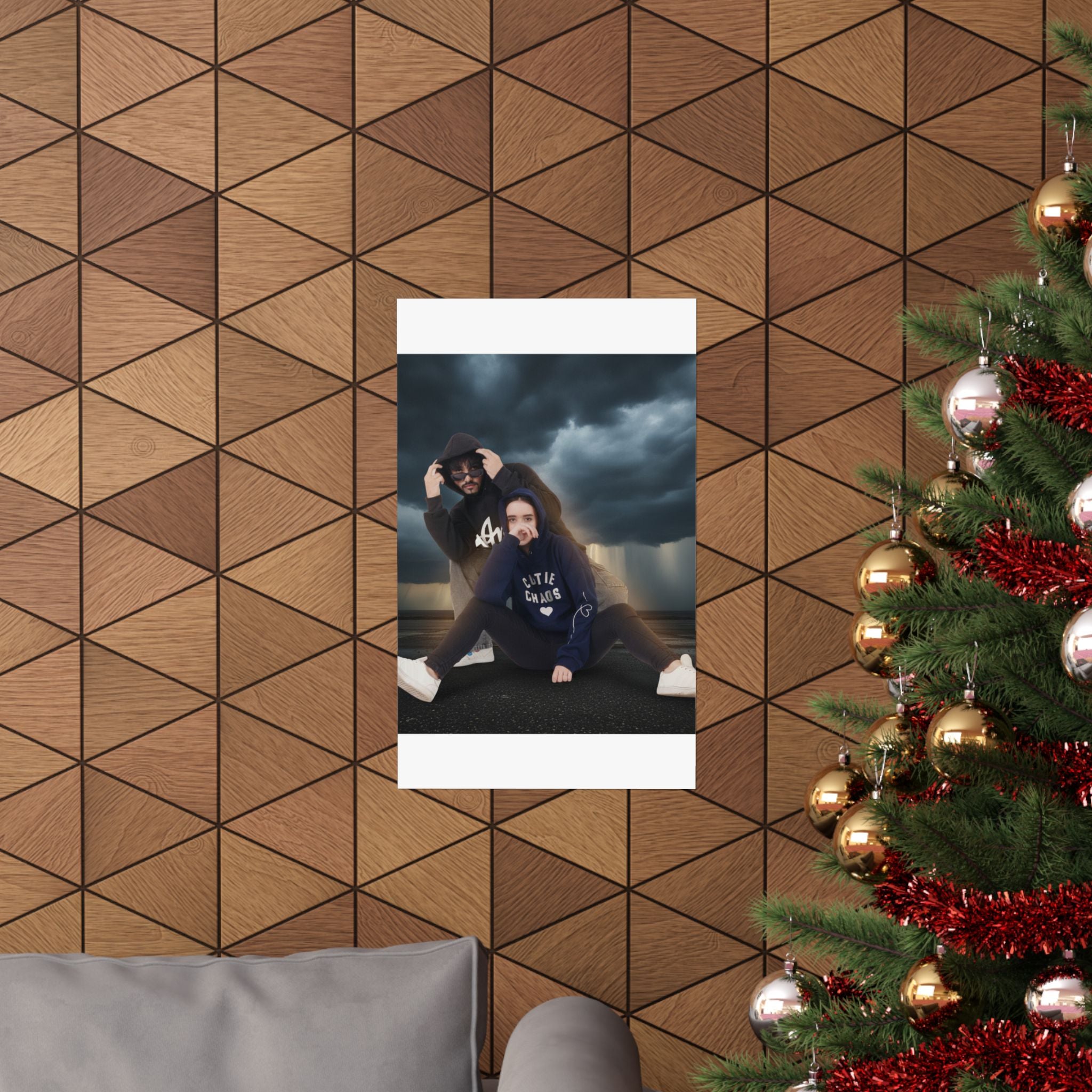 Dramatic Storm — People — Matte Poster