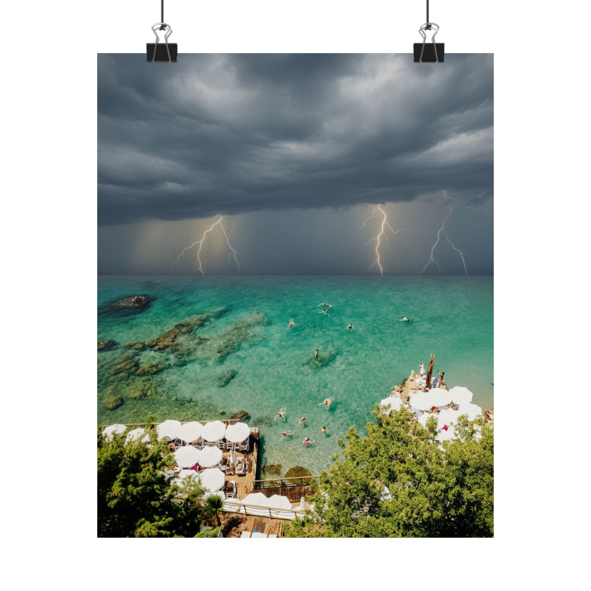 Dramatic Storm art print — product view 24