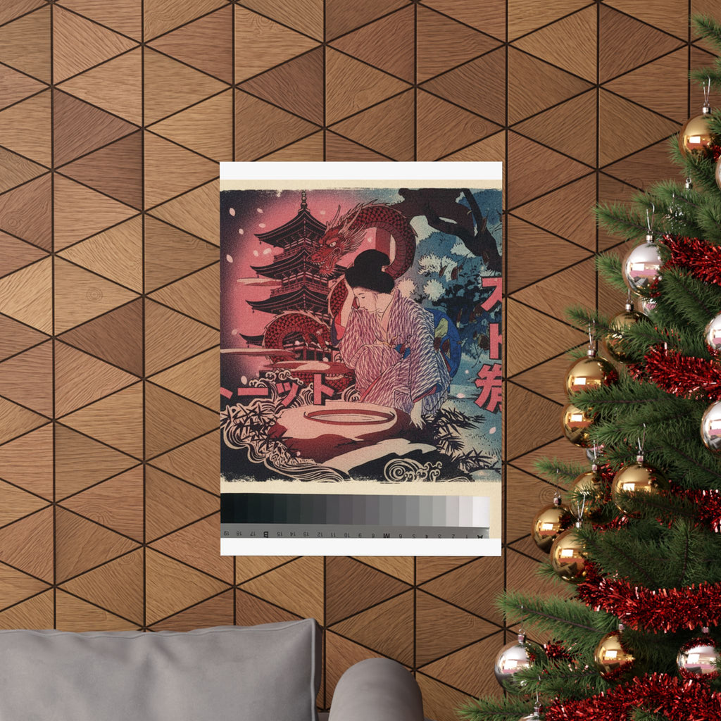 Japanese Street — Print — Matte Poster