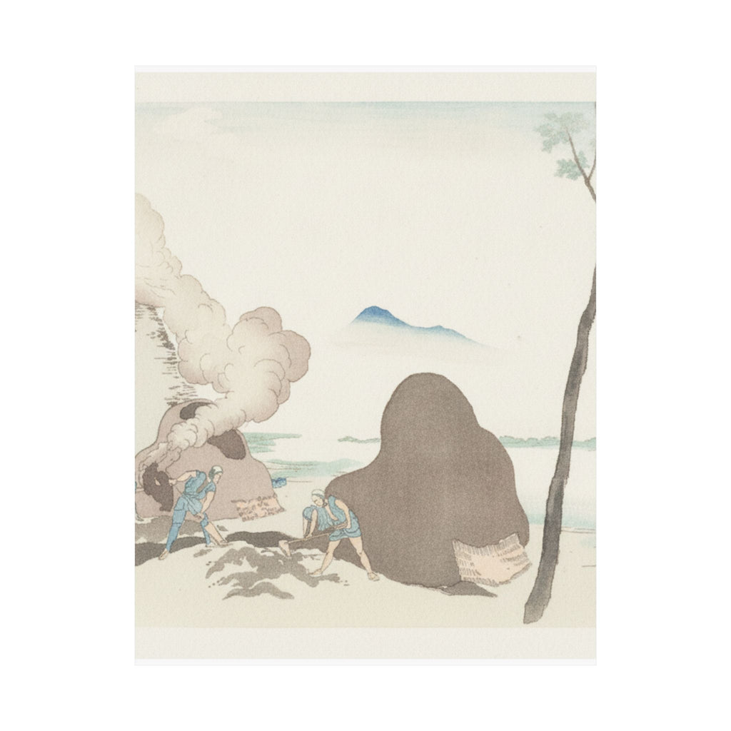 Watercolor — Asakusa Imado — Matte Poster