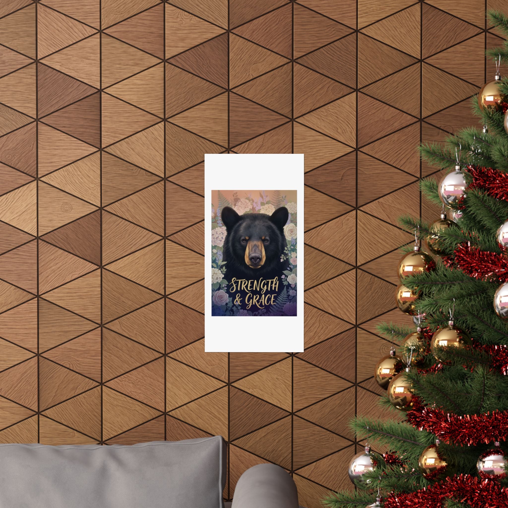 Affirmation — Bear — Matte Poster