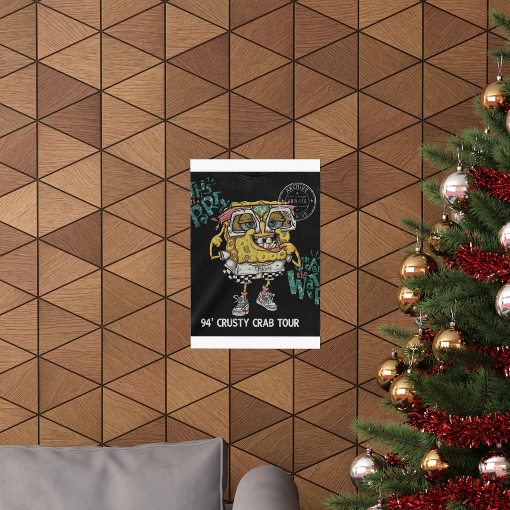 Vintage Bootleg — Sponge — Matte Poster