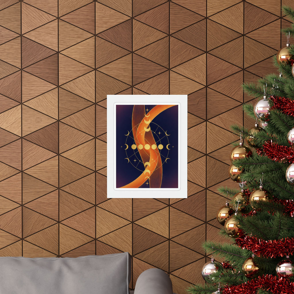 Celestial — Abstract — Matte Poster