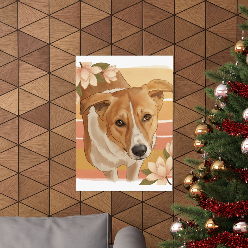 Southern Sunset — Dog — Matte Poster
