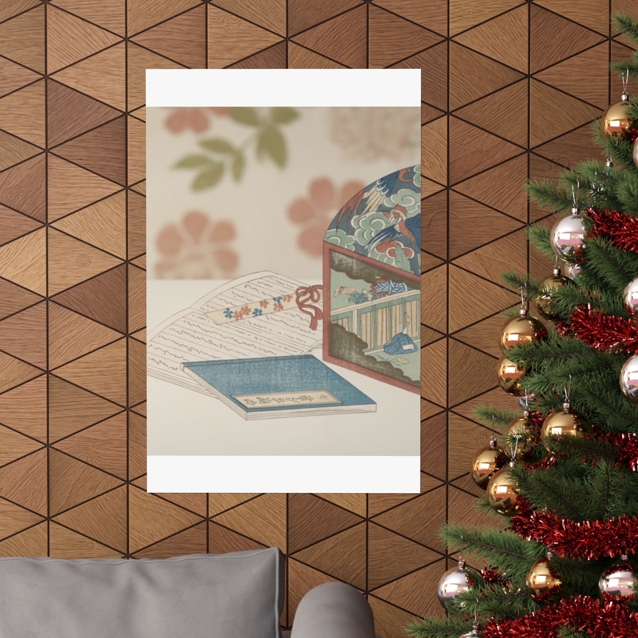 Product Marketing — Box And Books — Matte Poster