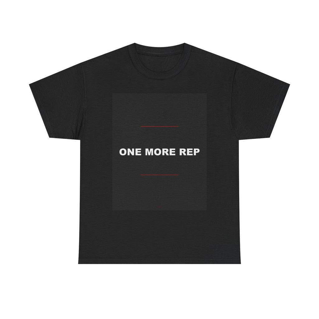 ONE MORE REP graphic tee by Zukkay