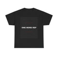 ONE MORE REP graphic tee by Zukkay