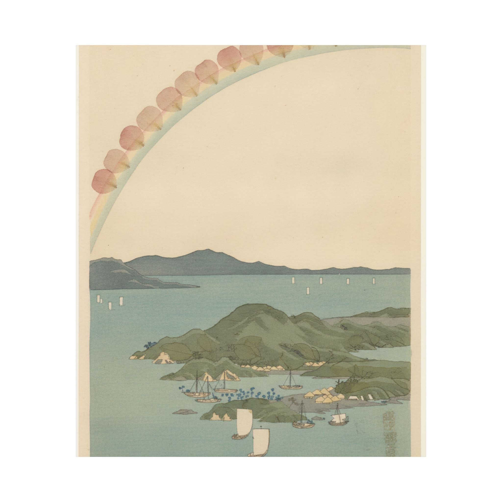 Botanical — Tsushima Kaigan Yubare — Matte Poster