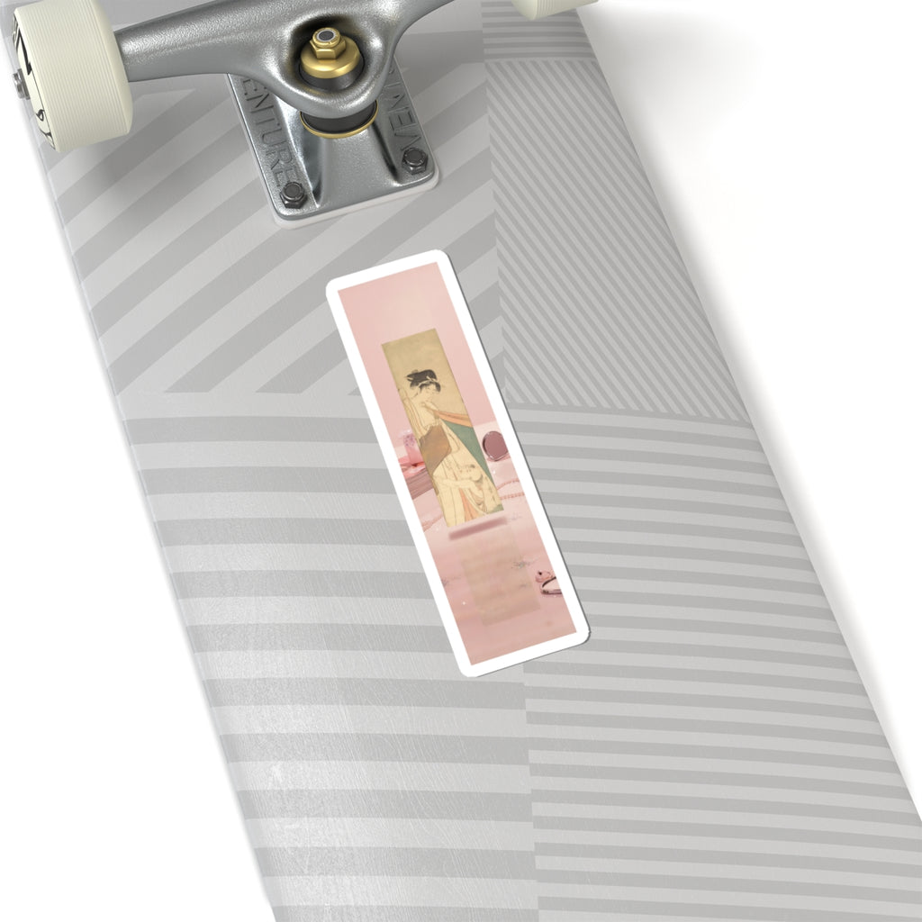 Product Marketing — Woman And Child — Kiss-Cut Sticker
