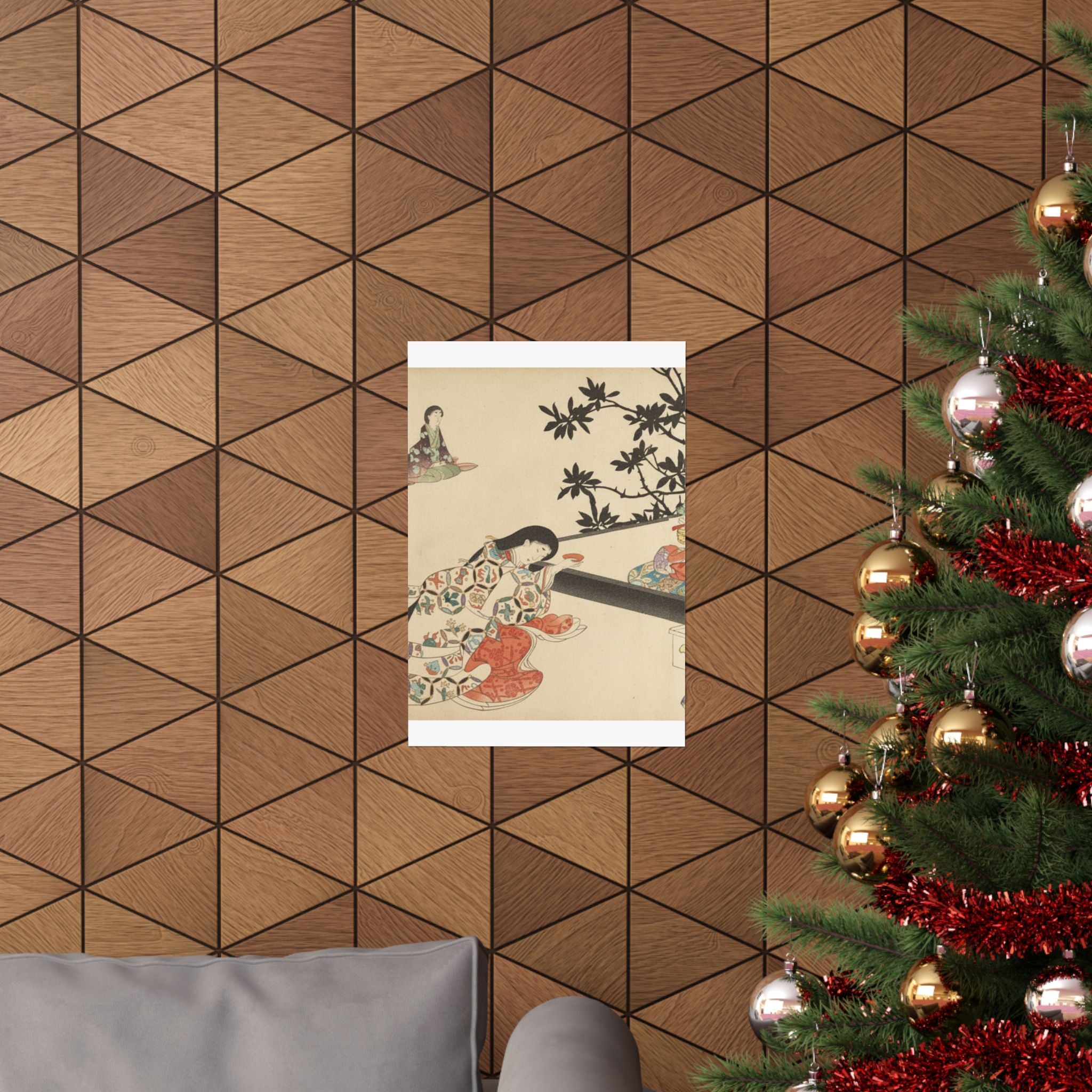 Botanical — Chiyoda Castle (Album Of Women) — Matte Poster