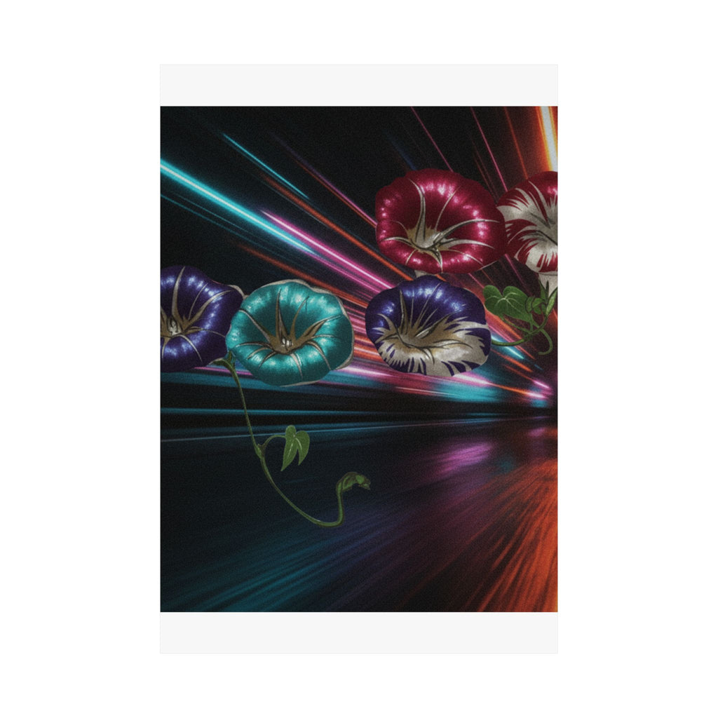Fast Furious — Morning Glories — Matte Poster