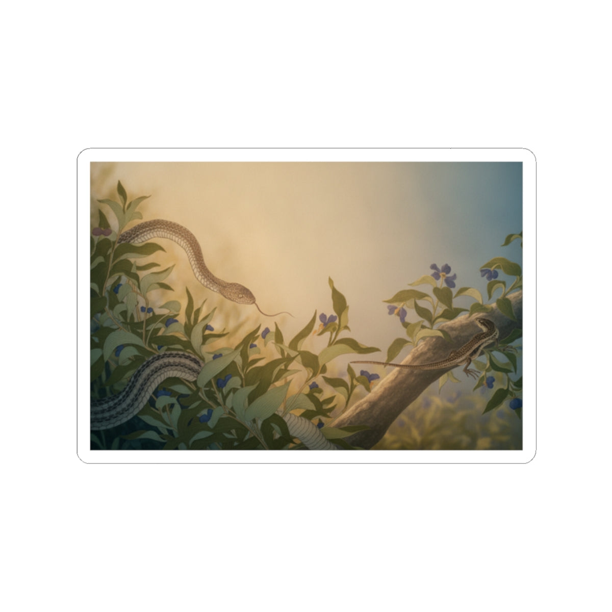 Scenic Nature kiss-cut sticker — product view 2