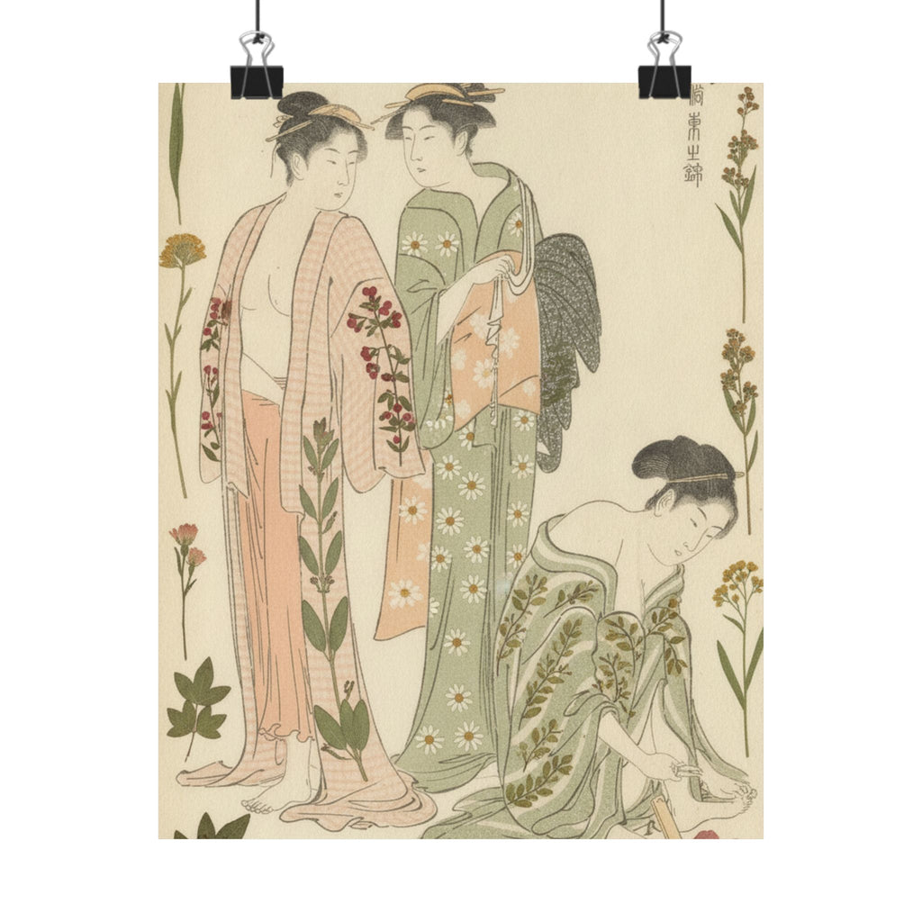 Botanical — Cutting The Toenails; The Toilet After The Bath — Matte Poster