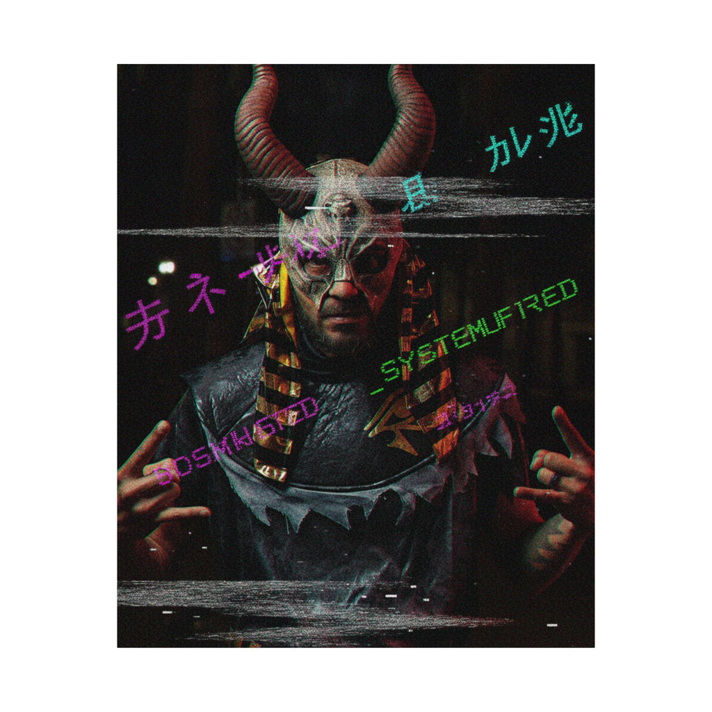 Glitch Culture — Person — Matte Poster