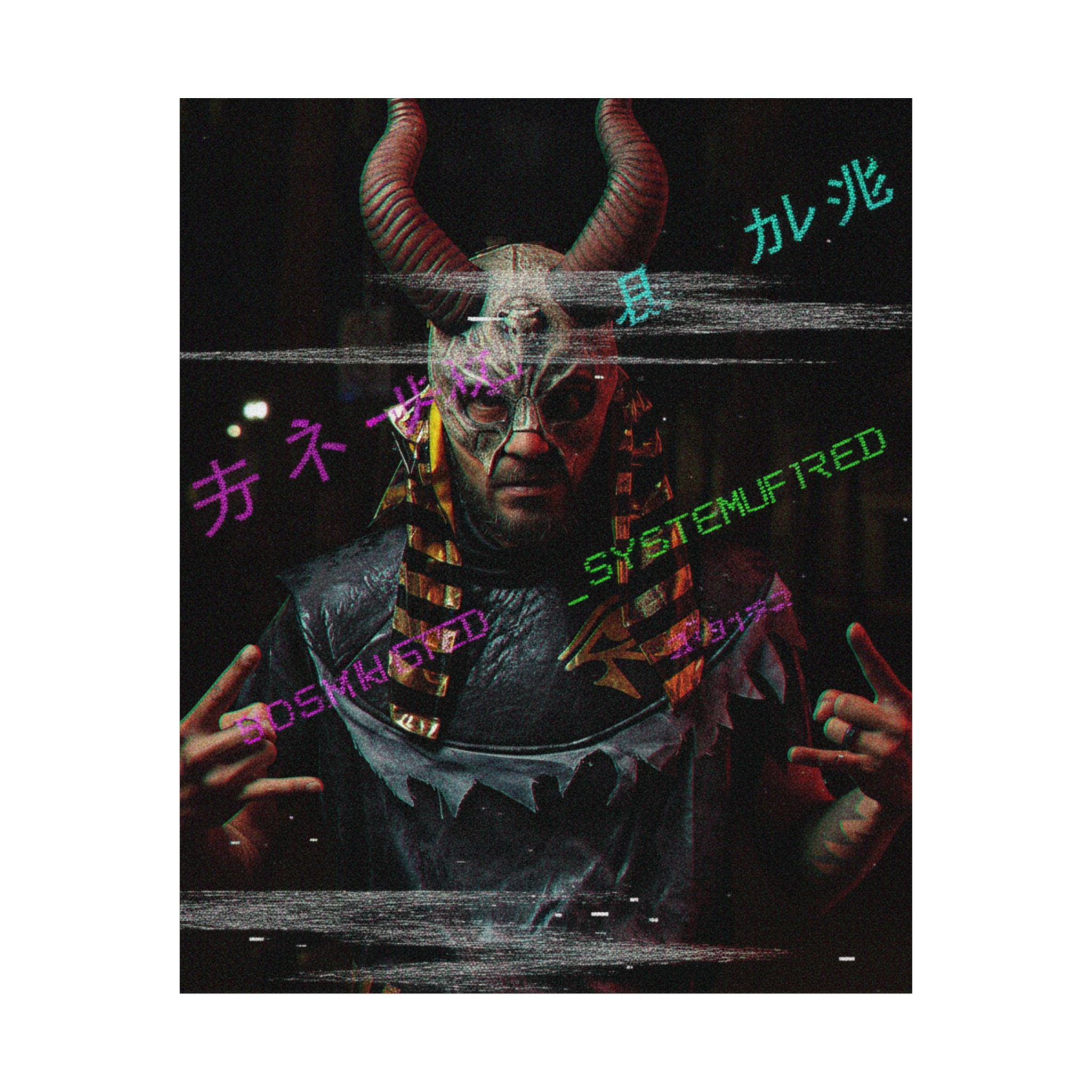 Glitch Culture — Person — Matte Poster