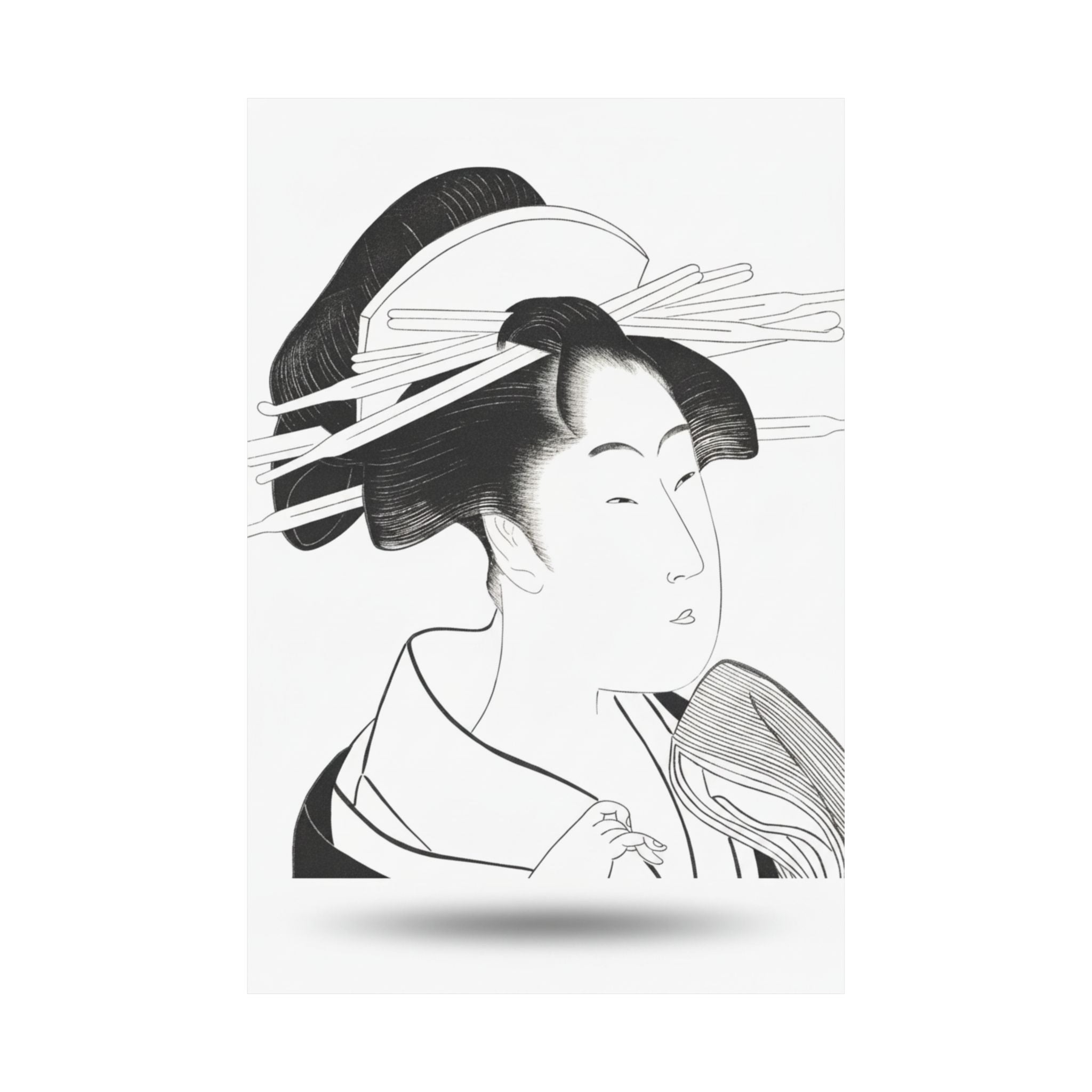 Ecommerce Main — Azumaya No Hana — Matte Poster