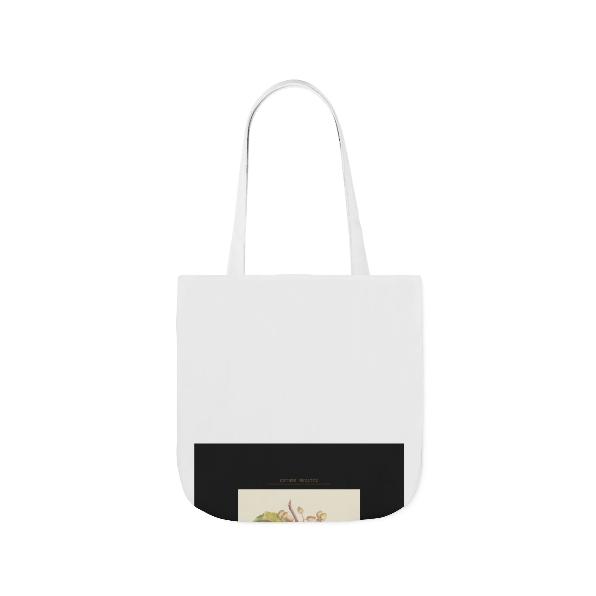 UNTAMED Vintage Botanical Blossom Canvas Tote Bag