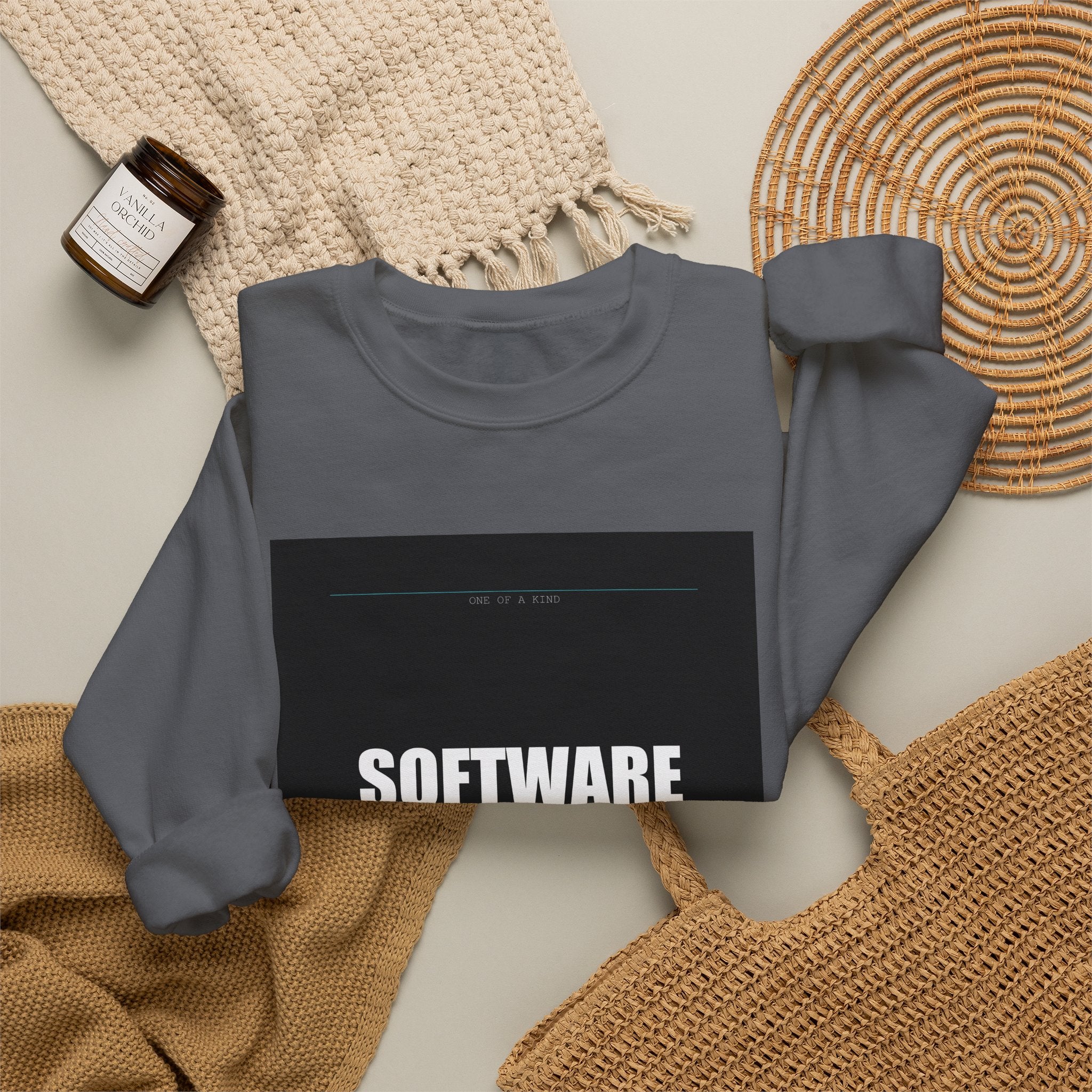 LEVEL NEVER REACHED crewneck sweatshirt — product view 18