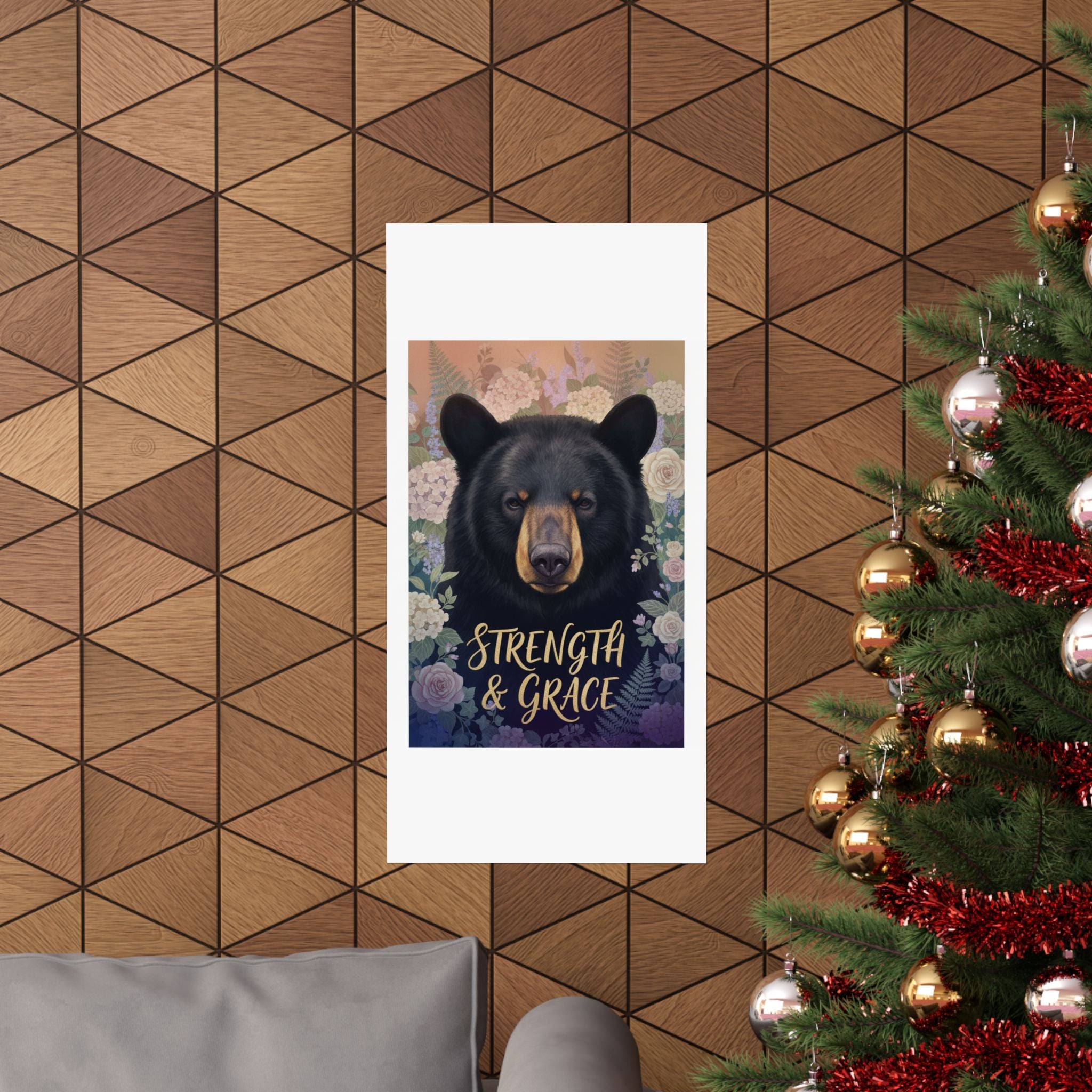 Affirmation — Bear — Matte Poster