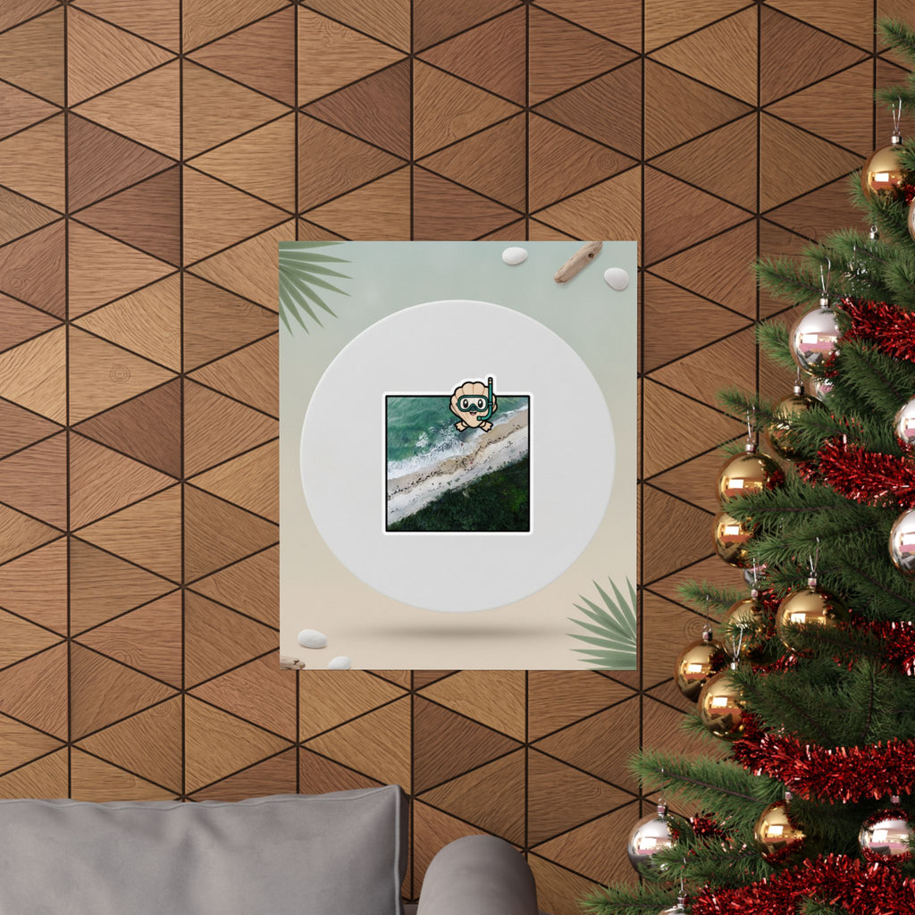 Product Marketing — Beach — Matte Poster