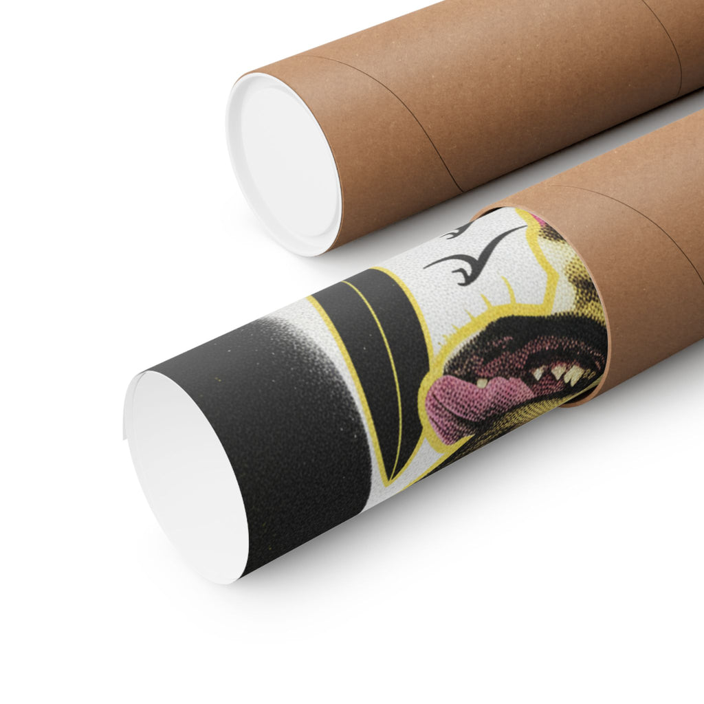 Streetwear Collage — Dog — Matte Poster